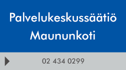 Palvelukeskussäätiö Maununkoti logo